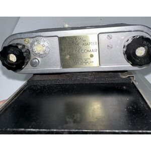 Vintage 35mm Kodachrome Adapter Kodak Recomar Precision Enlarger Slide Film (2I)